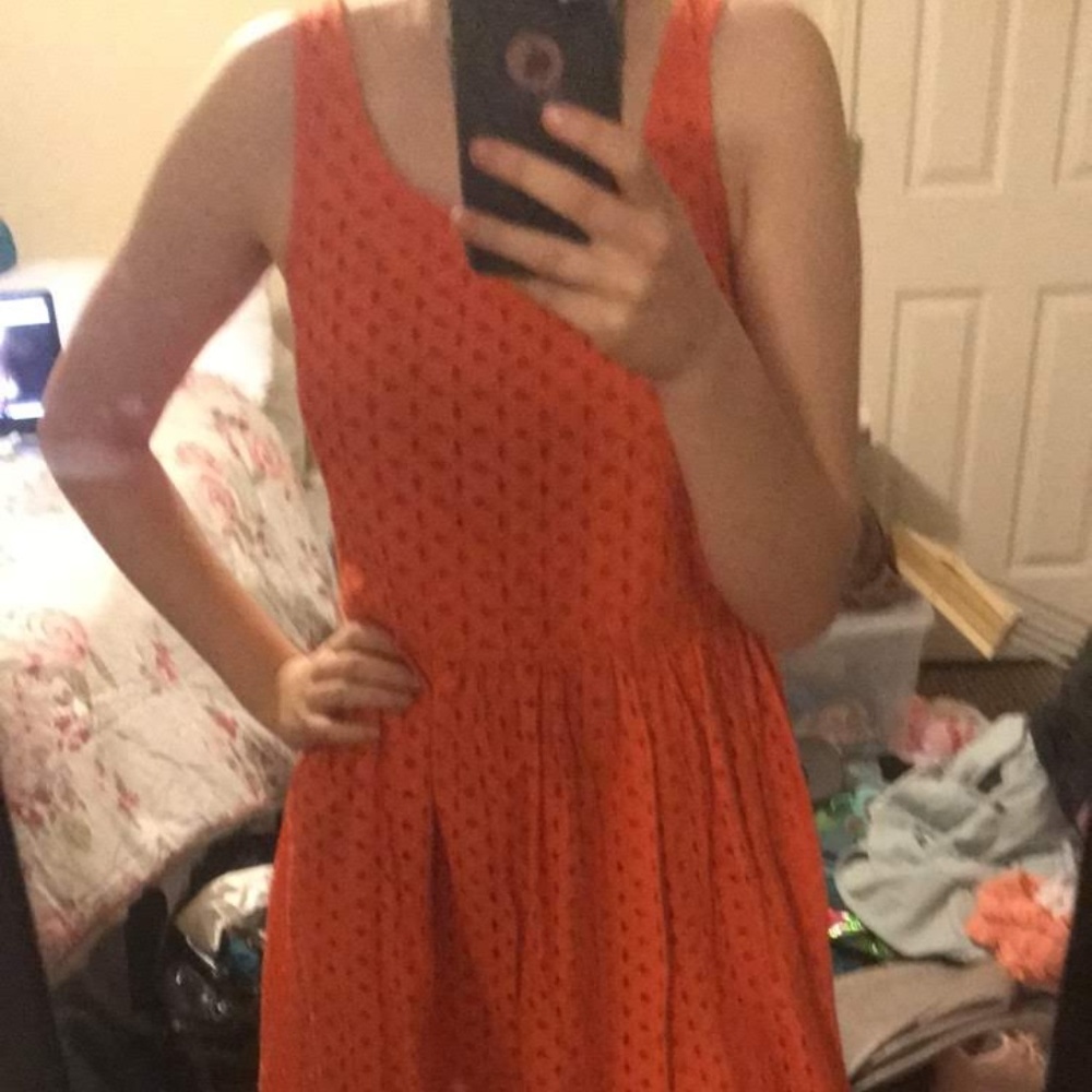 Orange Dress